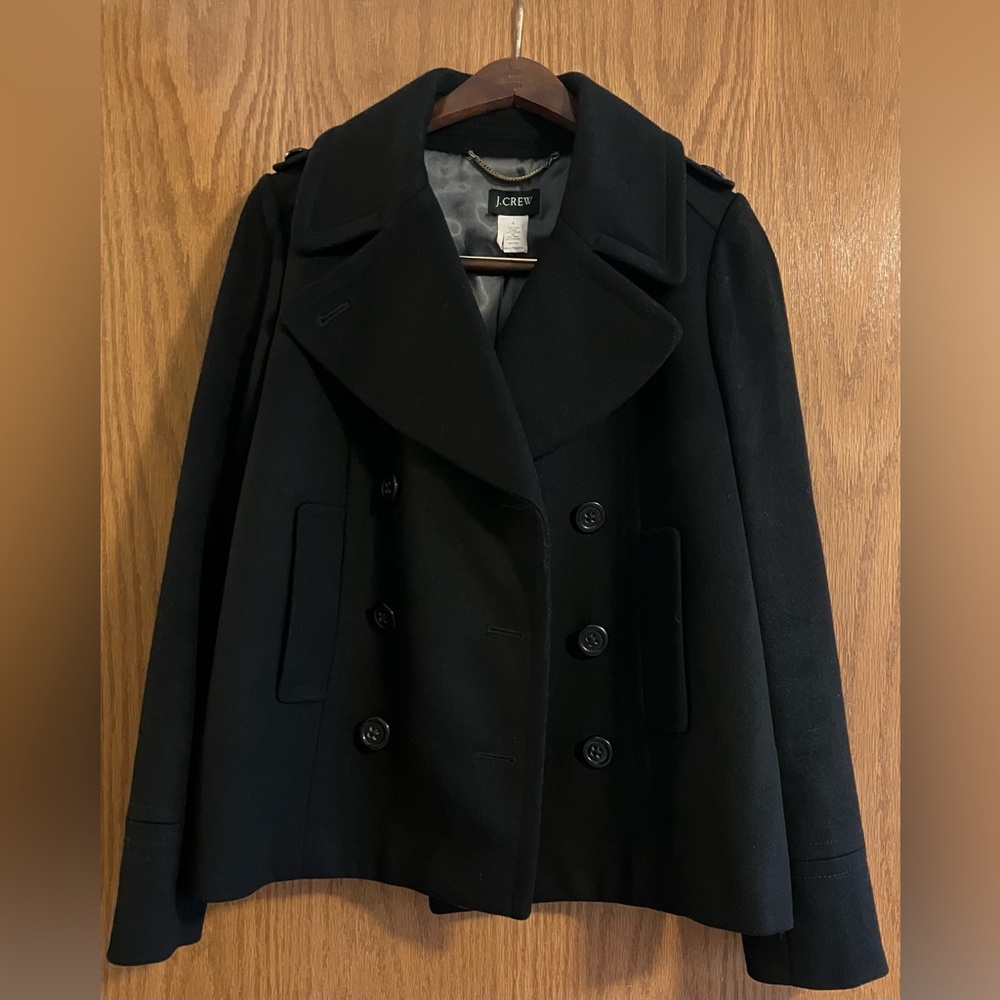 J.Crew Short Peacoat - like new